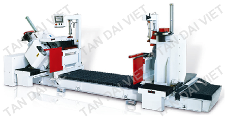 MÁY CẮT & KHOAN KHUNG CỬA CNC   TDV251A